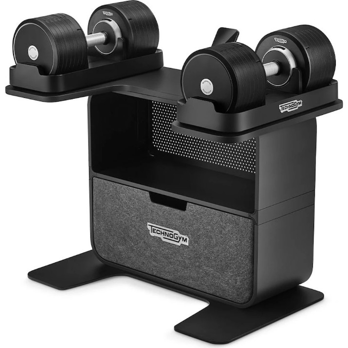 Gantere reglabile cu suport Technogym Connected Dumbbells