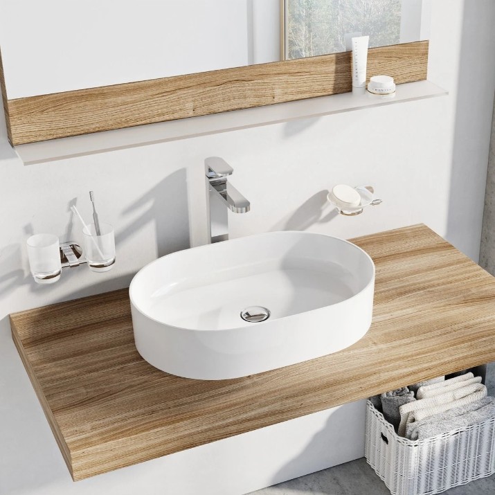 Умывальник Ravak Ceramic Slim 550 O White (XJX01155001)