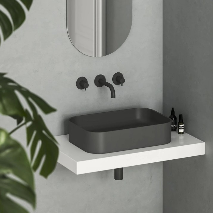Lavoar Ravak Ceramic Slim Anthracite (XJX03155003)