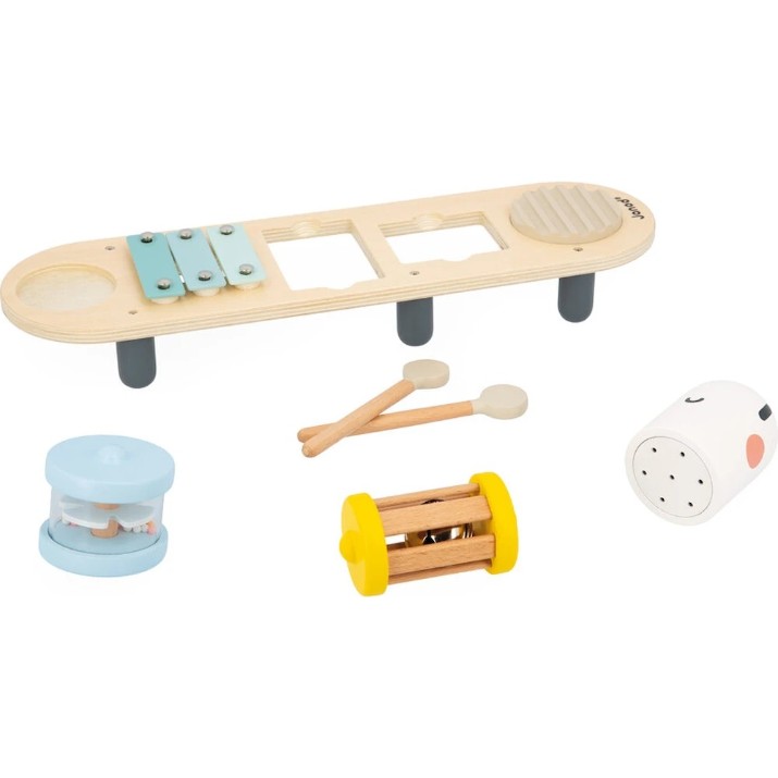 Jucărie muzicală Janod Caterpillar Sound Stand (J04058)