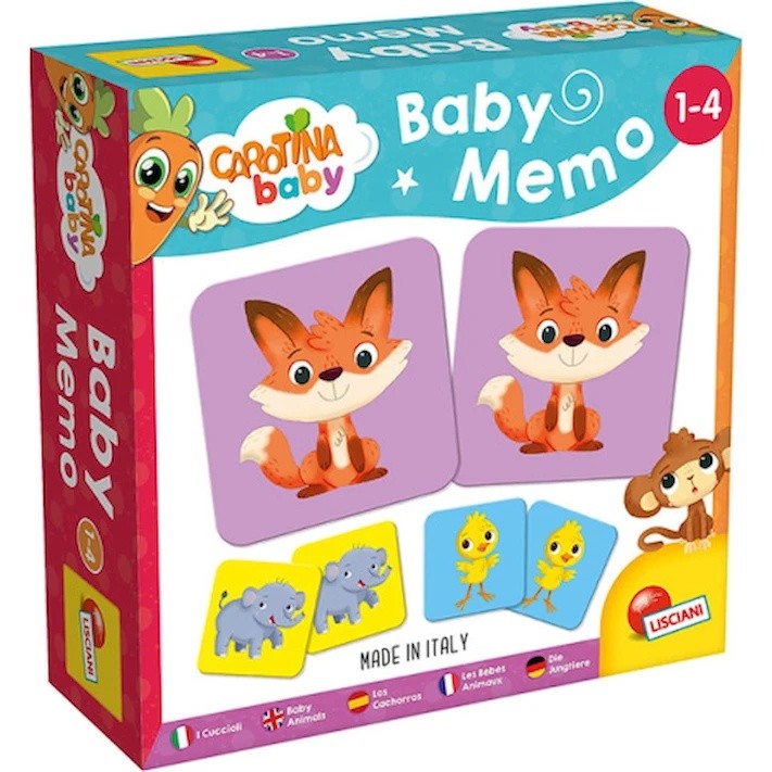Развивающие карточки Lisciani Baby Memo 24pcs (80052)