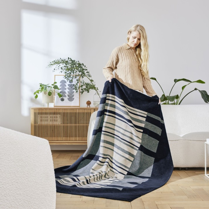Плед IBENA Jacquard 150x200 Corato (1666/600)