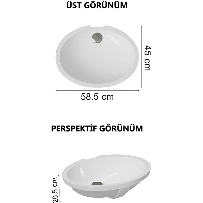 Умывальник Vitra S20 (6069B403-0012)