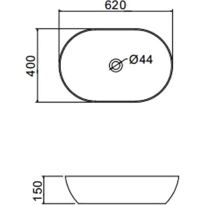 Умывальник Gappo GT319