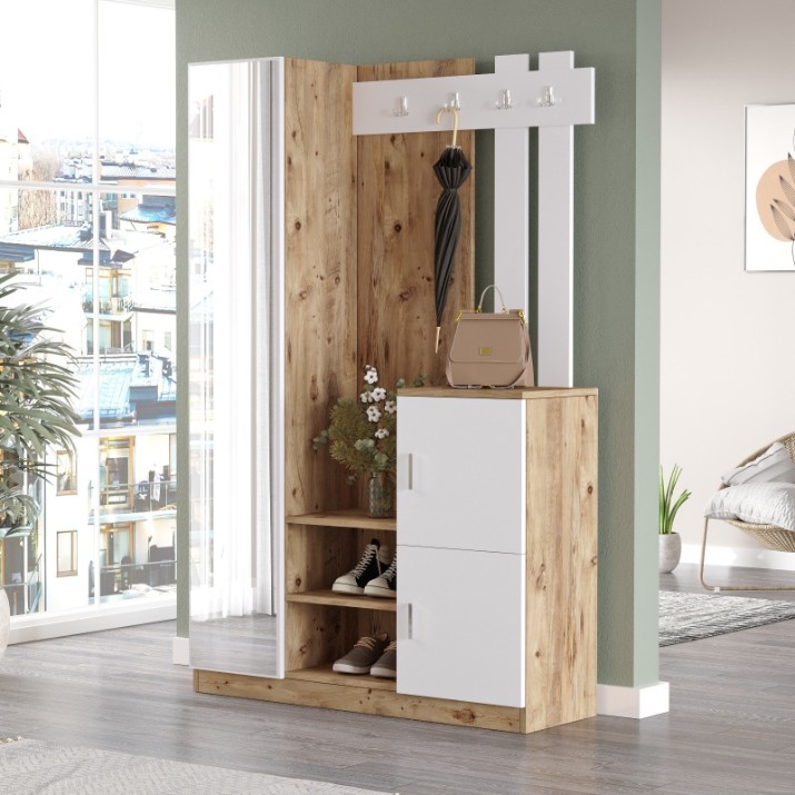 Прихожая Hanah Home Dd7-Aw Atlantic Pine White