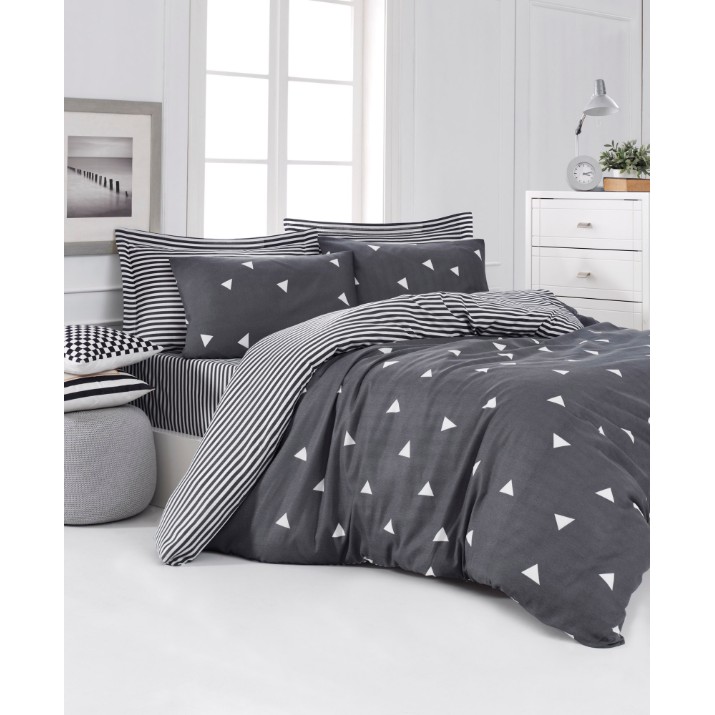 Постельное бельё L'Essentiel Üçgen Grey