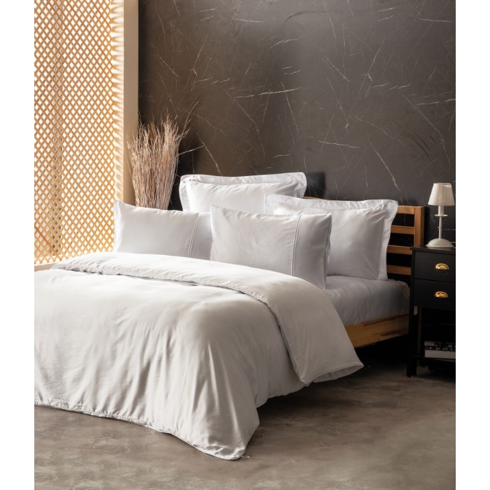 Lenjerie de pat Cotton Box Silky White