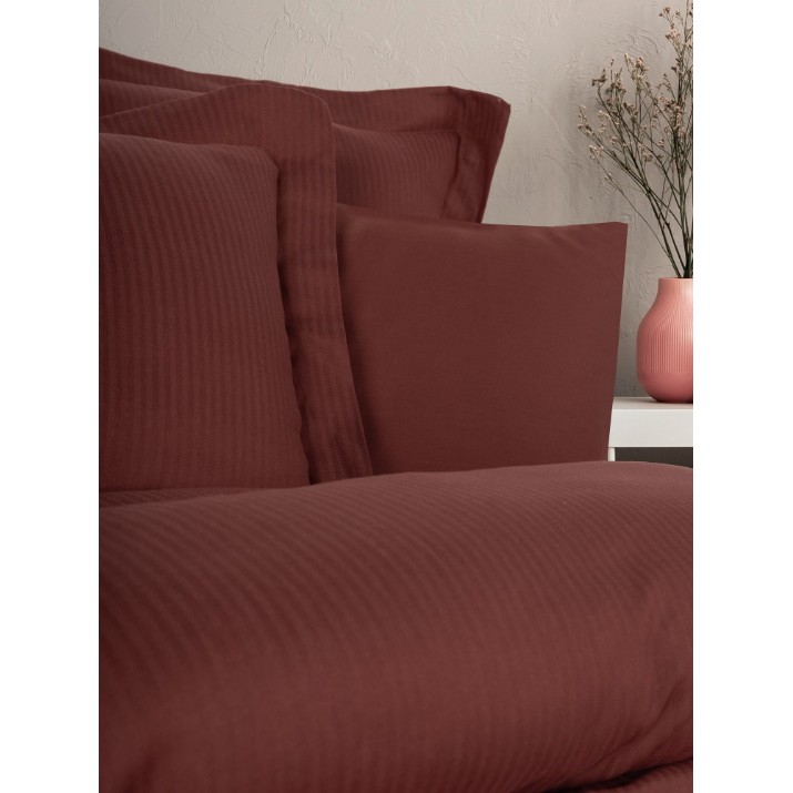 Постельное бельё Cotton Box Craft Claret Red