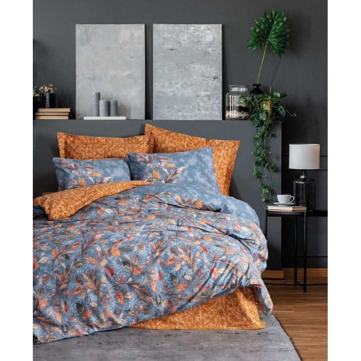 Lenjerie de pat Cotton Box Alekra Mustard