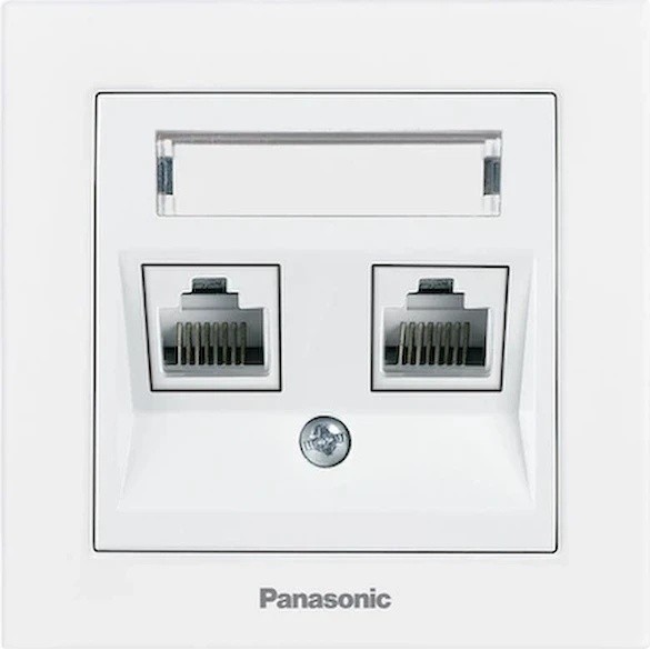 Priză Panasonic Karre Plus 55 (WDTC94232WH-UA1)