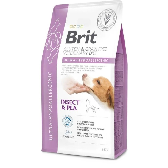 Сухой корм для собак Brit Grain Free Veterinary Diet Ultra-Hypoallergenic 2kg