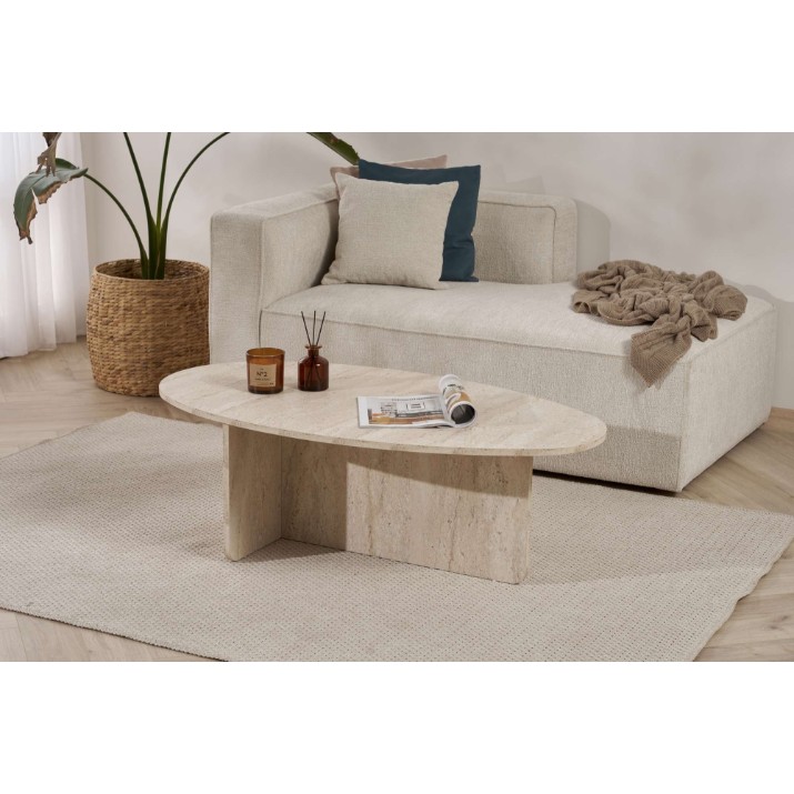 Журнальный столик Hanah Home Orba Travertine