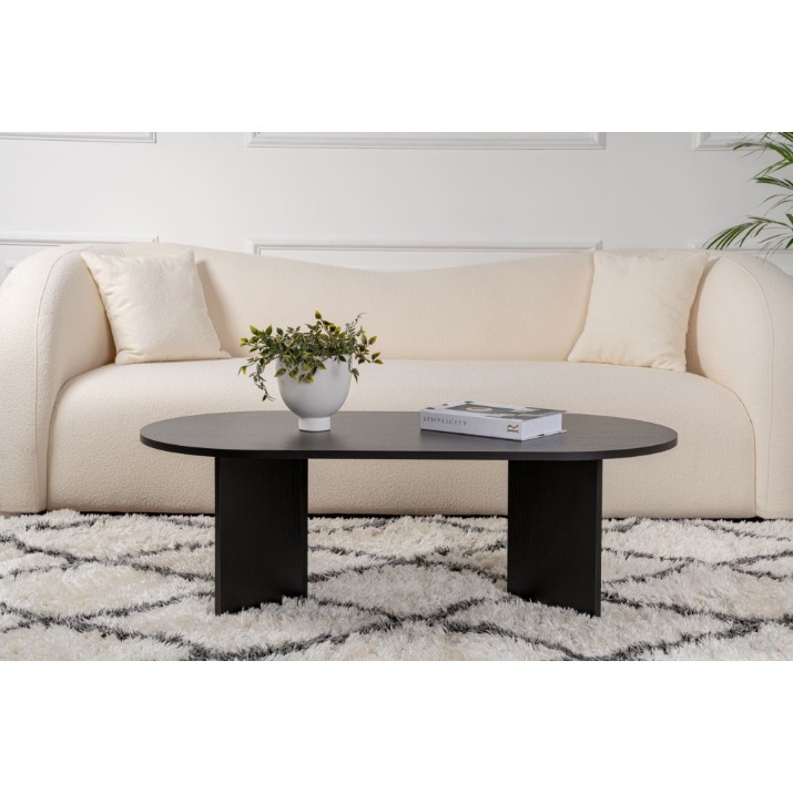 Măsuţă cafea Hanah Home Sable Wood Black