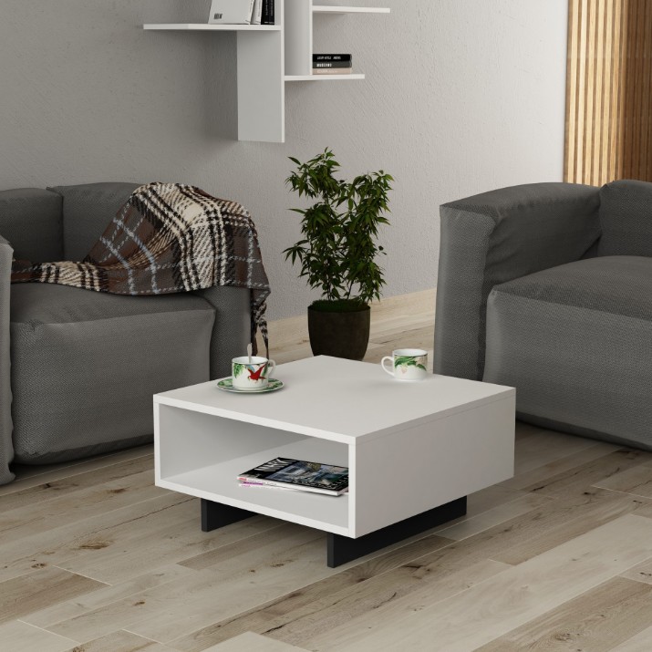Журнальный столик Hanah Home Hola White Anthracite