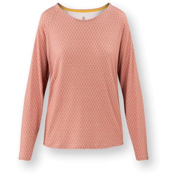 Женский лонгслив Pip Studio Tina Thousand Leaves Pink s.S (51.511.820)