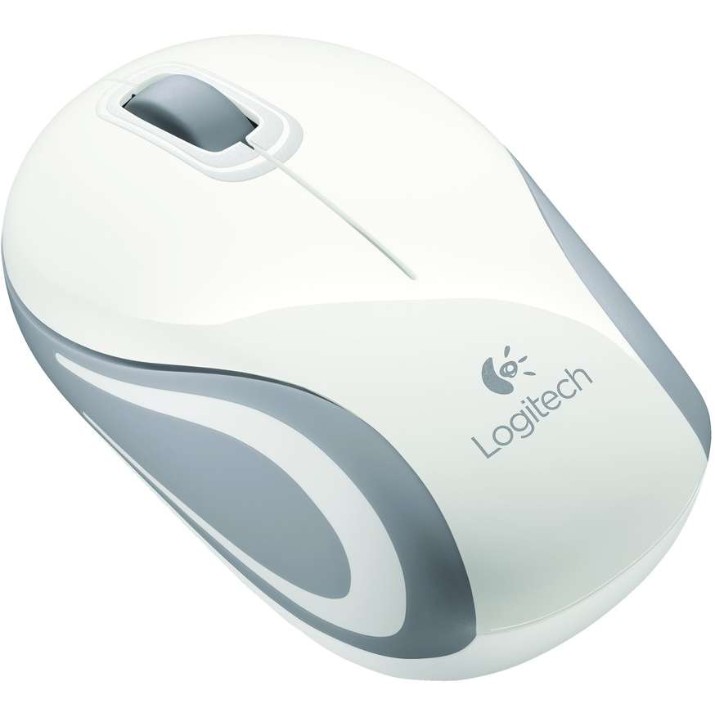 Компьютерная мышь Logitech M187 Mini White