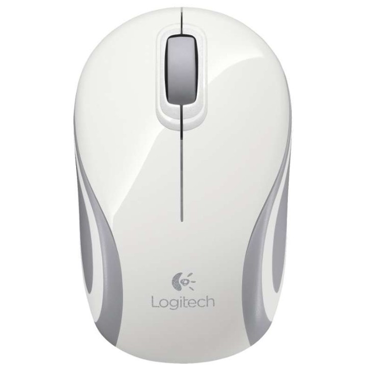 Компьютерная мышь Logitech M187 Mini White