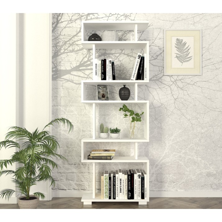 Etajeră Hanah Home Blok White