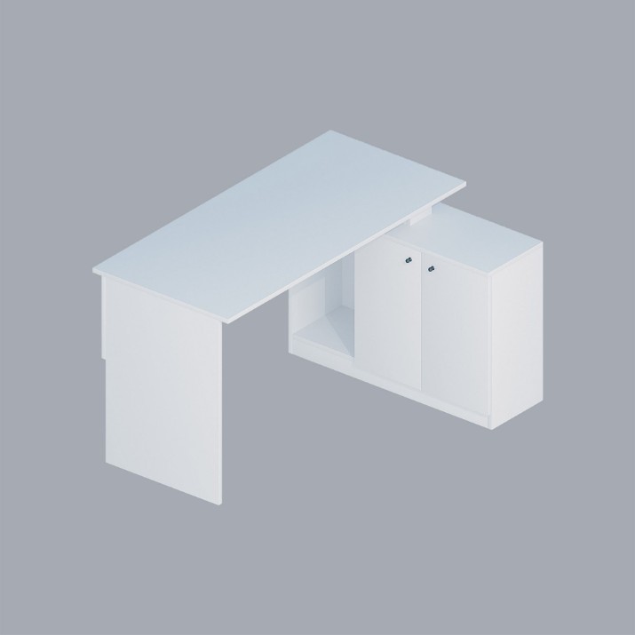 Письменный стол Hanah Home Basak White
