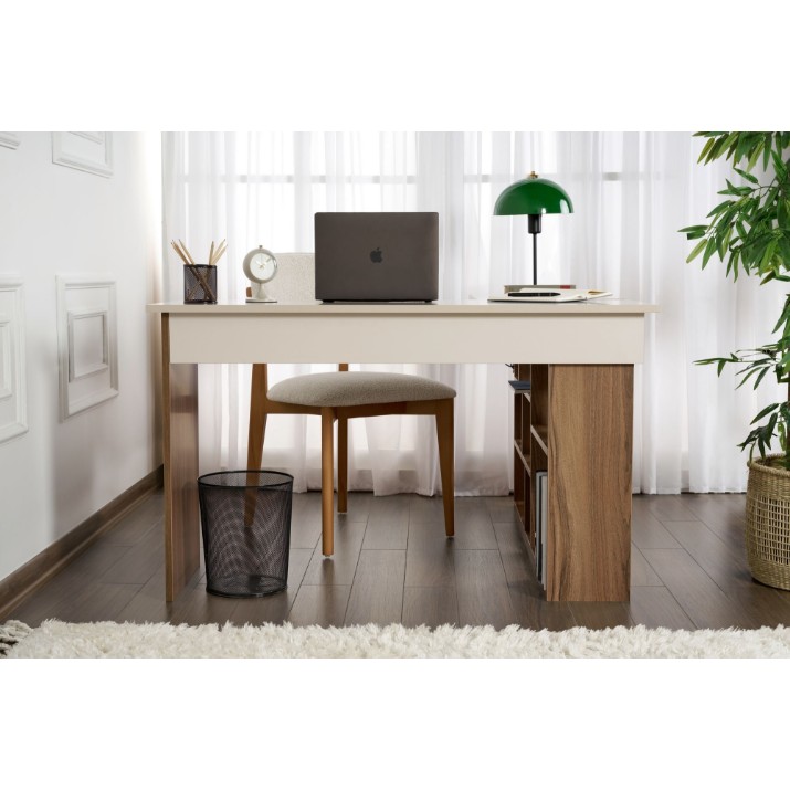 Письменный стол Hanah Home Vesper Cashmere Walnut