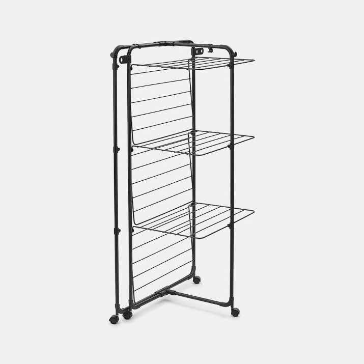 Uscător de rufe Brabantia Hangon Tower 23m Black Matt