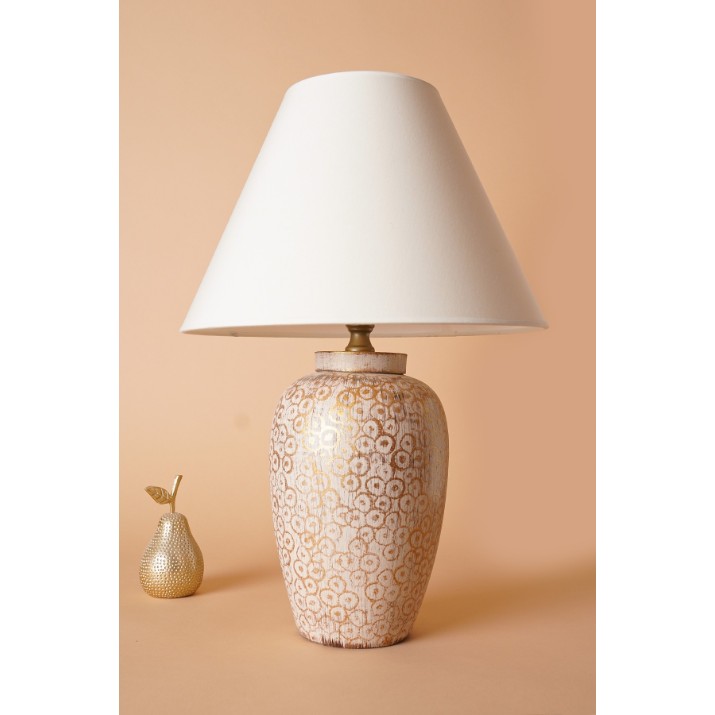Veioză birou Opviq YL579 White/Gold