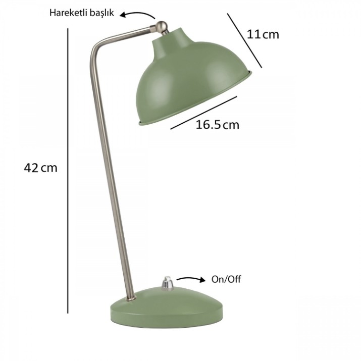 Настольная лампа Opviq 241301 Green