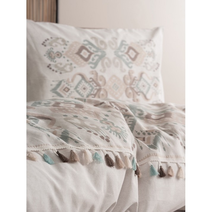 Постельное бельё Cotton Box Asilo Brown