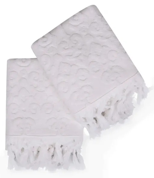 Комплект полотенец Trendy Baglamali Kilim 2pcs White (GTR008656)