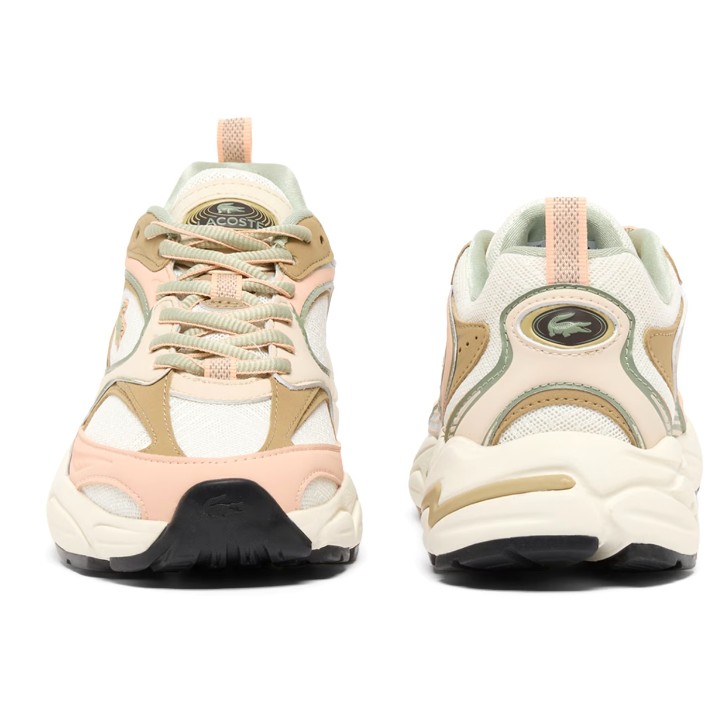 Adidași pentru dame Lacoste Storm 96 2K 126 6 Sfa Off White/It Pink, s.36