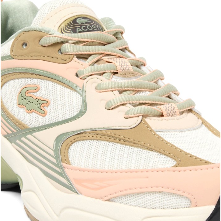 Adidași pentru dame Lacoste Storm 96 2K 126 6 Sfa Off White/It Pink, s.37.5