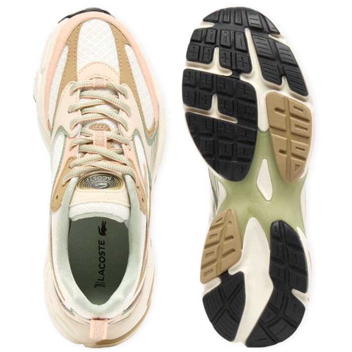 Adidași pentru dame Lacoste Storm 96 2K 126 6 Sfa Off White/It Pink, s.39