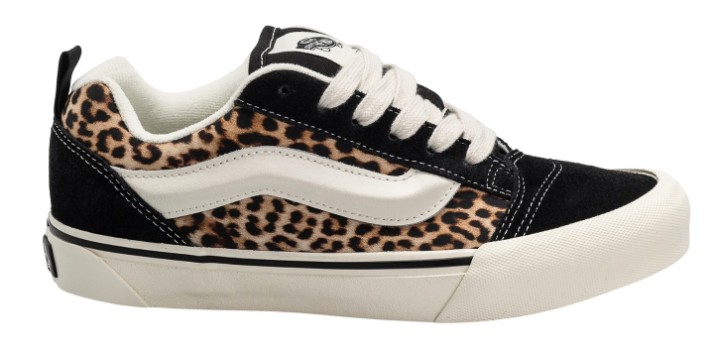 Кеды женские Vans Knu Skool Black/Leopard, s.40