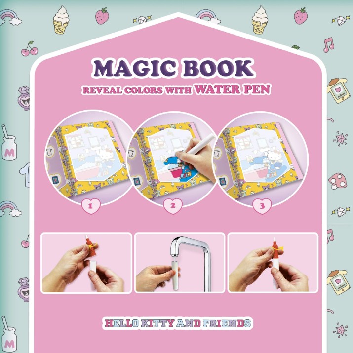 Раскраска для детей Lisciani Hello Kitty And Friends (13270)