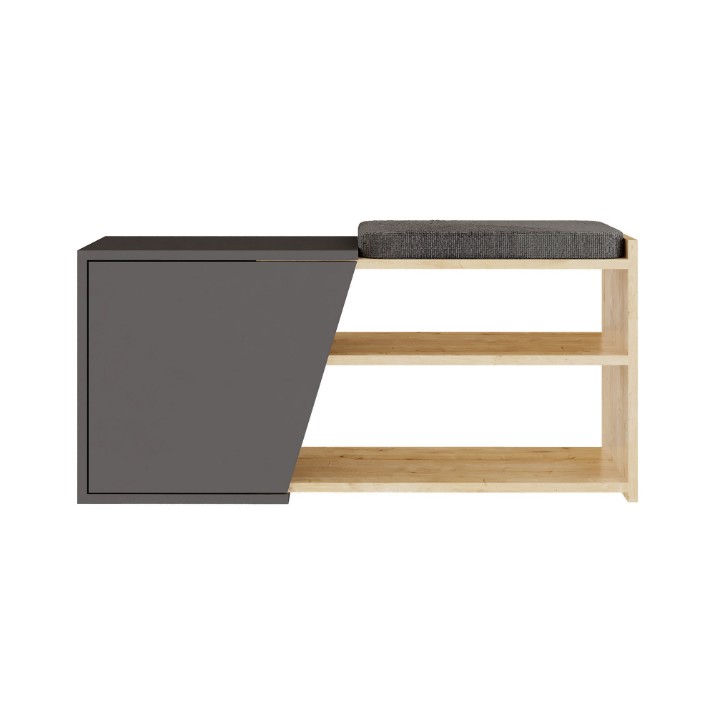 Rafturi pentru pantofi Hanah Home Fiona Oak Anthracite