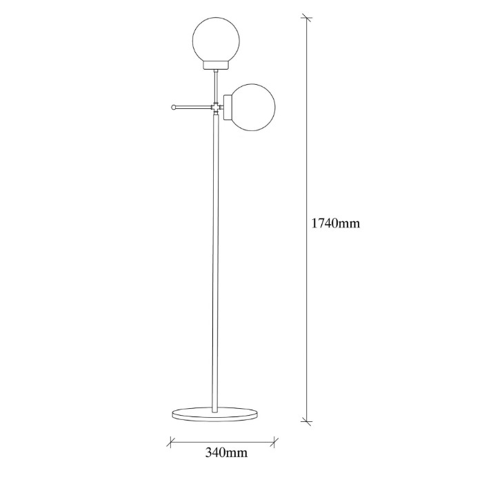 Lampadar Opviq Mudoni MR 955