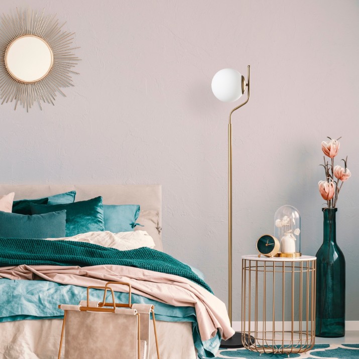 Lampadar Opviq Tulip 13816 Gold