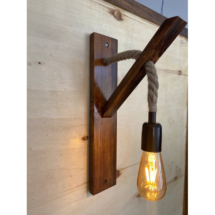 Candelabru de perete Opviq Ahsap Aplik 18