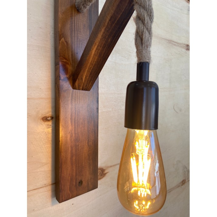 Candelabru de perete Opviq Ahsap Aplik 18