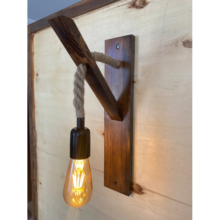 Candelabru de perete Opviq Ahsap Aplik 18