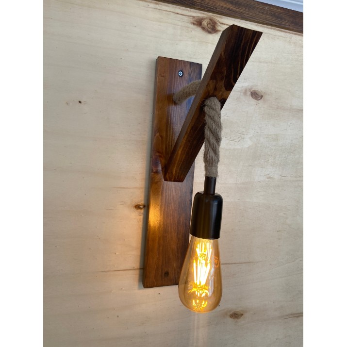 Candelabru de perete Opviq Ahsap Aplik 18