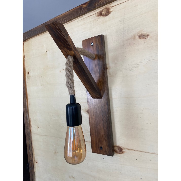 Candelabru de perete Opviq Ahsap Aplik 18