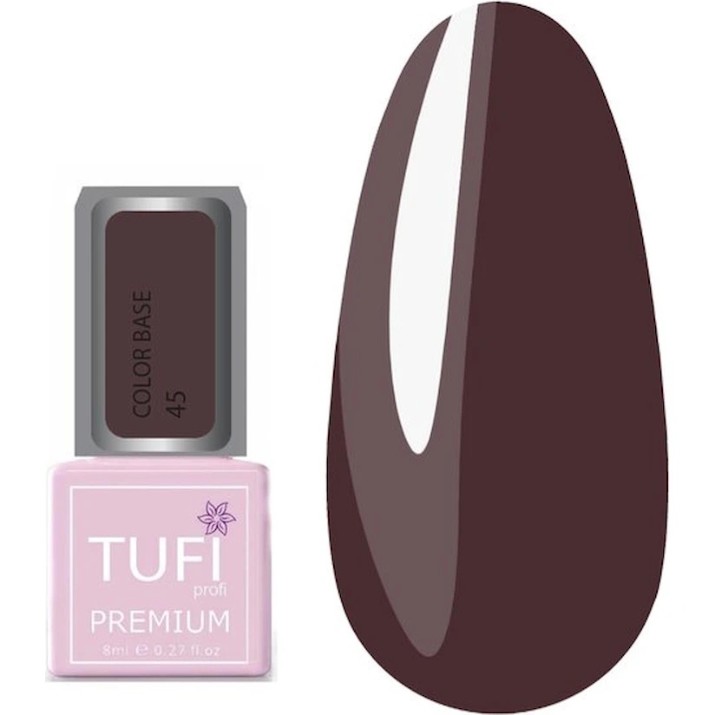 Bază pentru gel-lac Tufi Profi Premium Color Base 45 Solaris 8ml