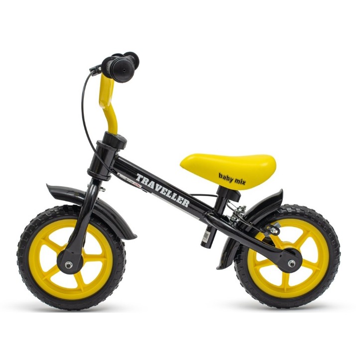 Беговел Baby Mix Traveller Black/Yellow (56305)