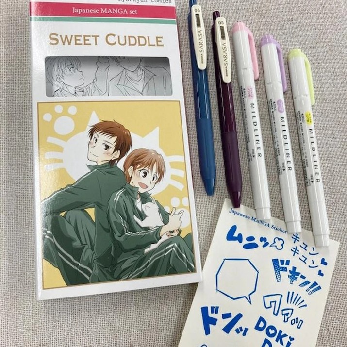 Раскраска для детей Zebra Manga Sweet Cuddle (57648)