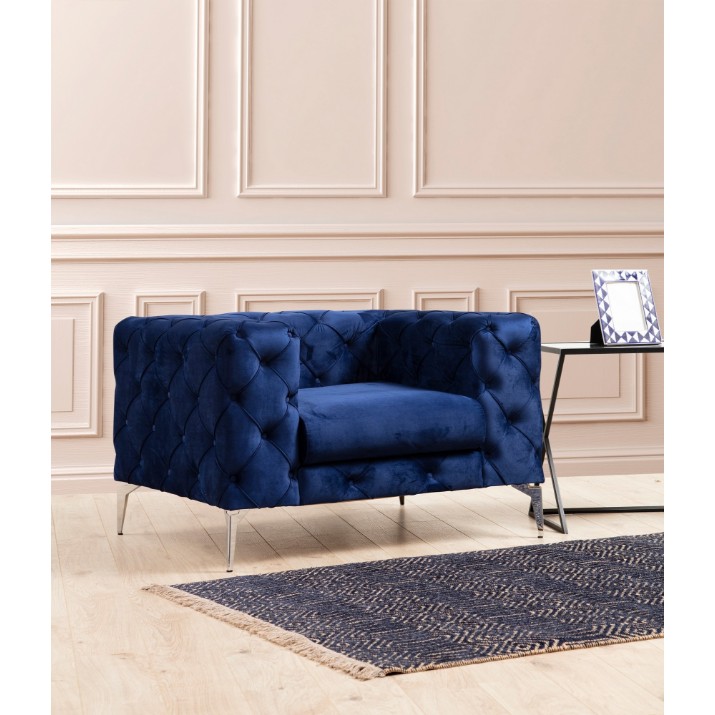 Кресло Atelier Del Sofa Como Navy Blue