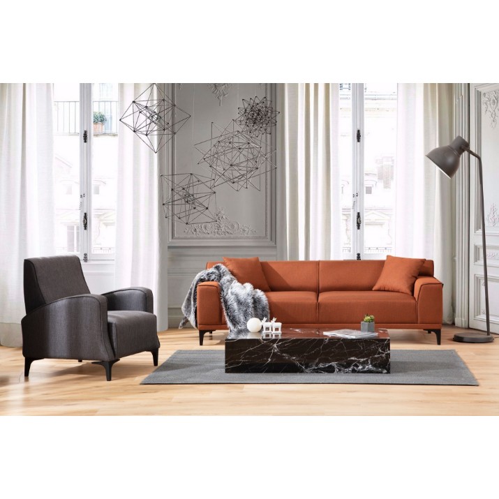 Диван Atelier Del Sofa Petra 3 Orange
