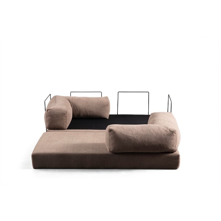 Canapea fără carcasă Atelier Del Sofa Via Con Brown