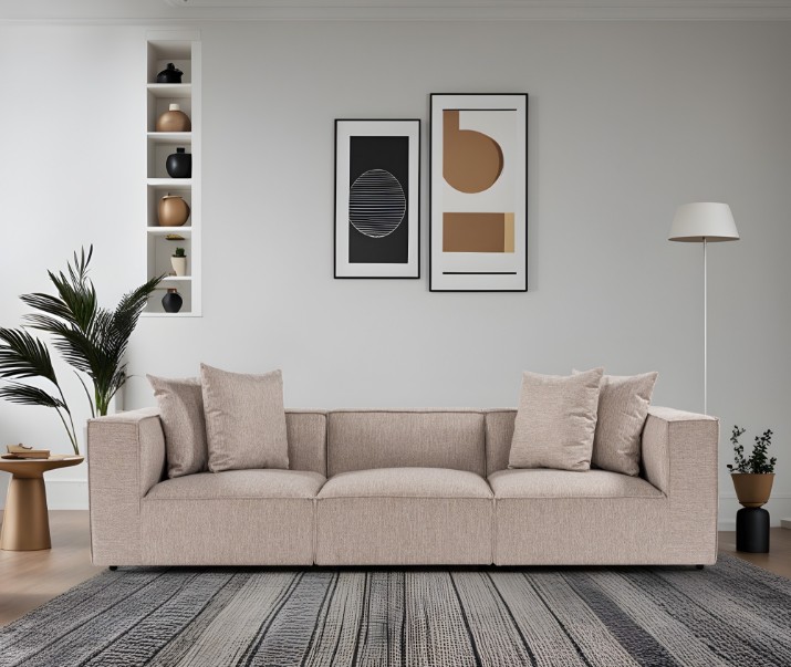 Canapea Atelier Del Sofa Sora 3 Sand Beige