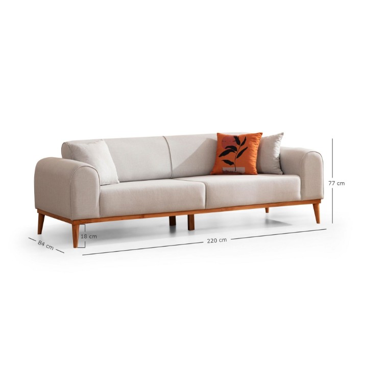 Canapea Atelier Del Sofa Kapri Cream